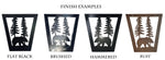 Bear Cabin sconce Lighting Lighting