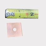 Copper Squares - 1"x1" with Center Hole Wall Tiles