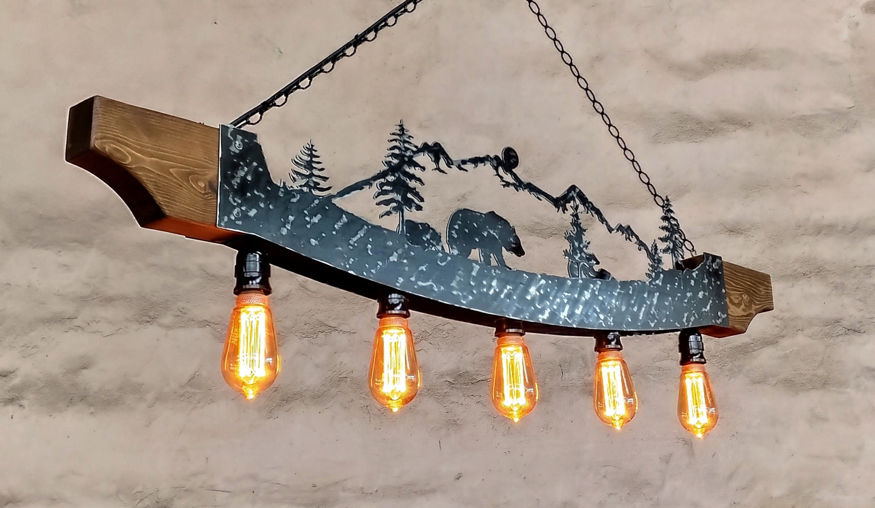 Grizzlies Cabin chandelier Lighting Lighting