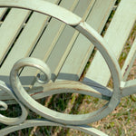 "Monte Carlo" Iron Rocking Bench and Chair Benches Furniture