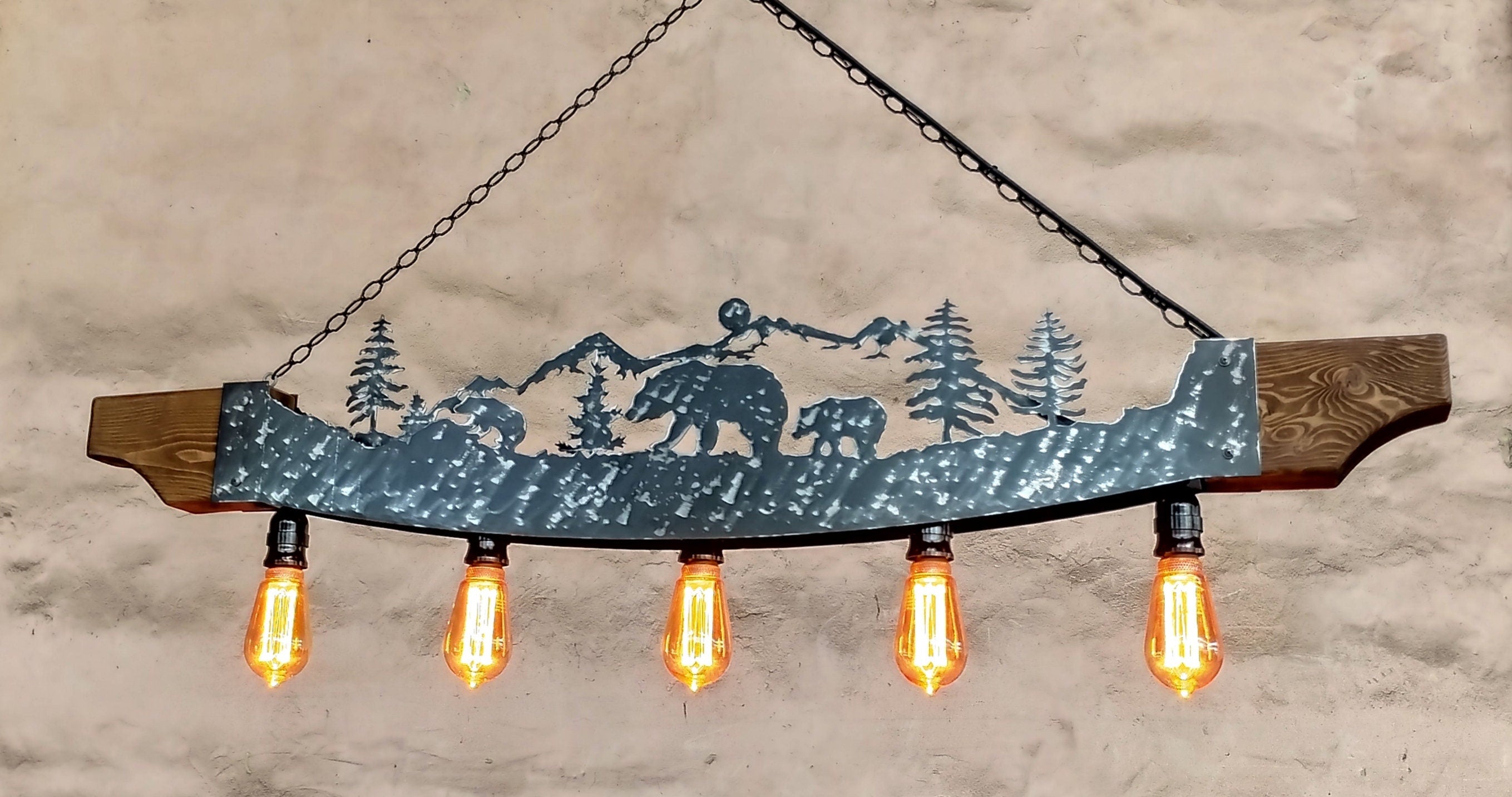 Grizzlies Cabin chandelier Lighting Lighting