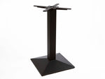 H 28 inch, Square Cast Iron Bistro Table Base, 1 PC Table Legs