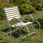 "Monte Carlo" Iron Rocking Bench and Chair Benches Furniture