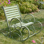 "Monte Carlo" Iron Rocking Bench and Chair Benches Furniture