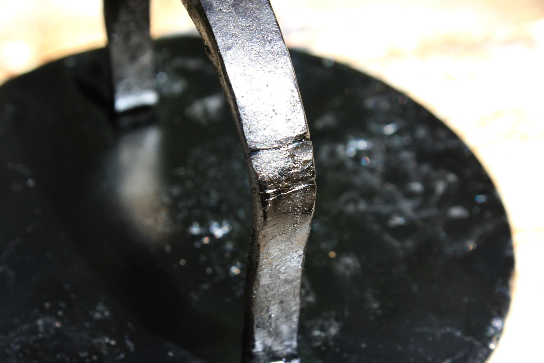 Heavy duty carbon steel smash burger press