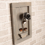 Framed Steel Rose Decor Gift
