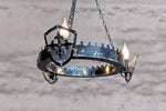 Ancient Medieval Style Iron Chandelier Lighting Lighting