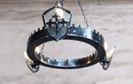 Ancient Medieval Style Iron Chandelier Lighting Lighting