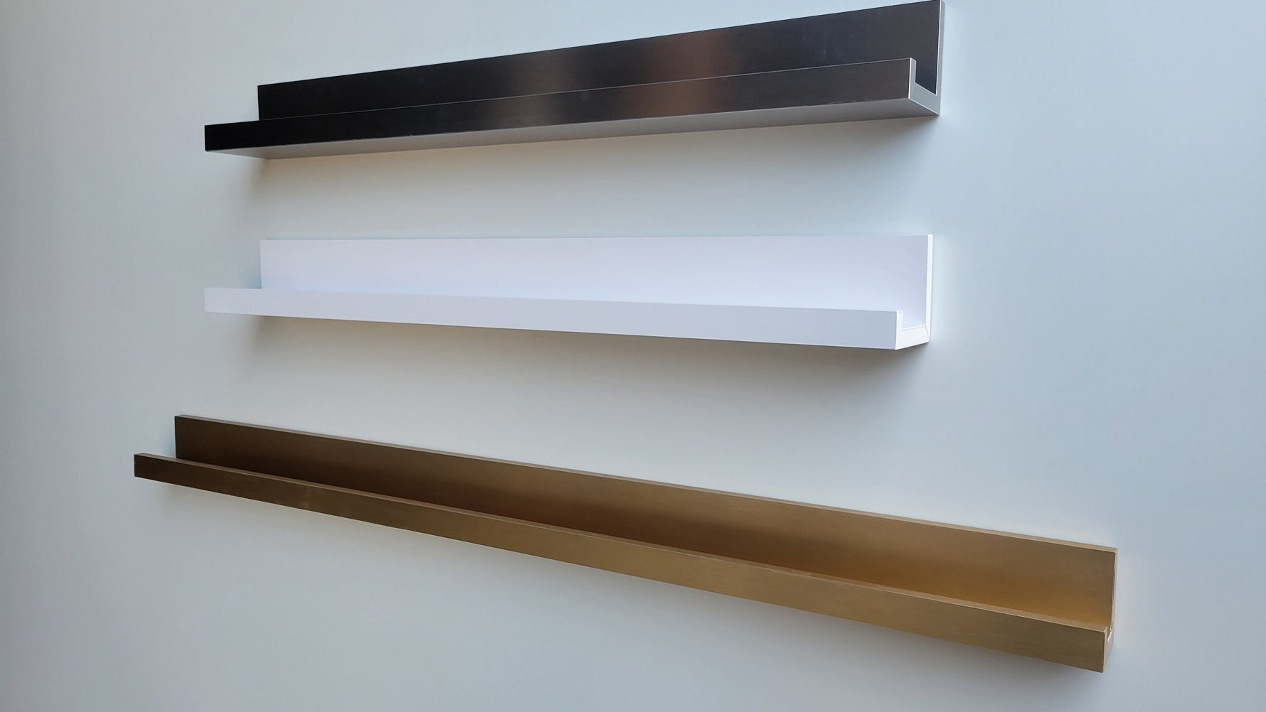 Modern Chic Picture Ledge Shelf Uncategorized shelving