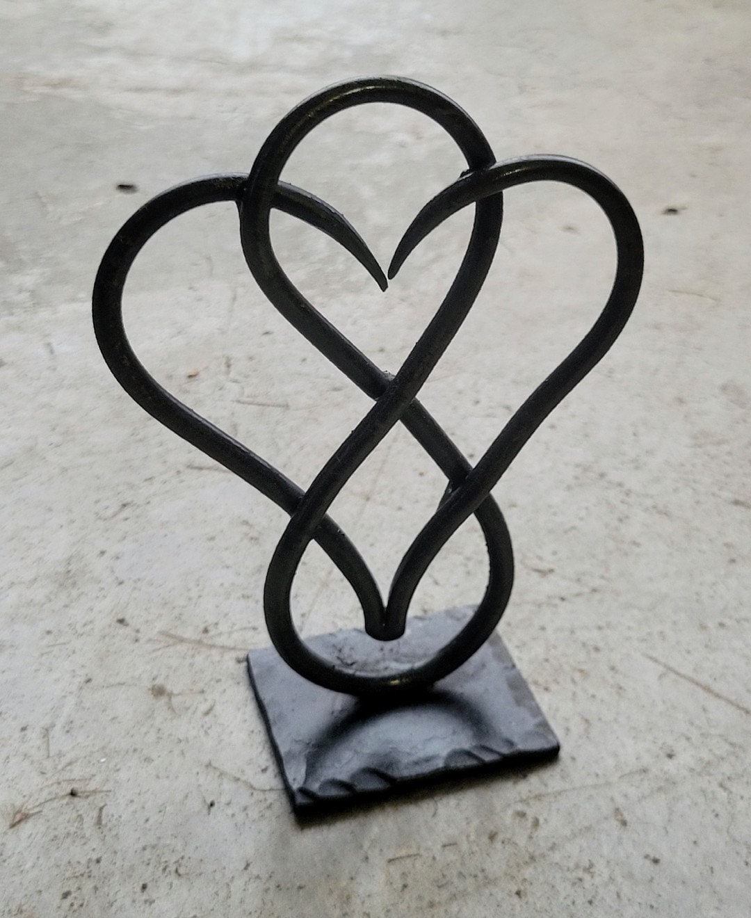 Infinity Iron Heart Sculpture Sculptures & Statues