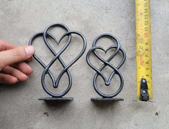 Infinity Iron Heart Sculpture Sculptures & Statues