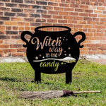 Halloween Witch Sign for Outdoor Signage Halloween