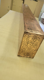 Hammered Copper Floating Shelf Uncategorized shelving