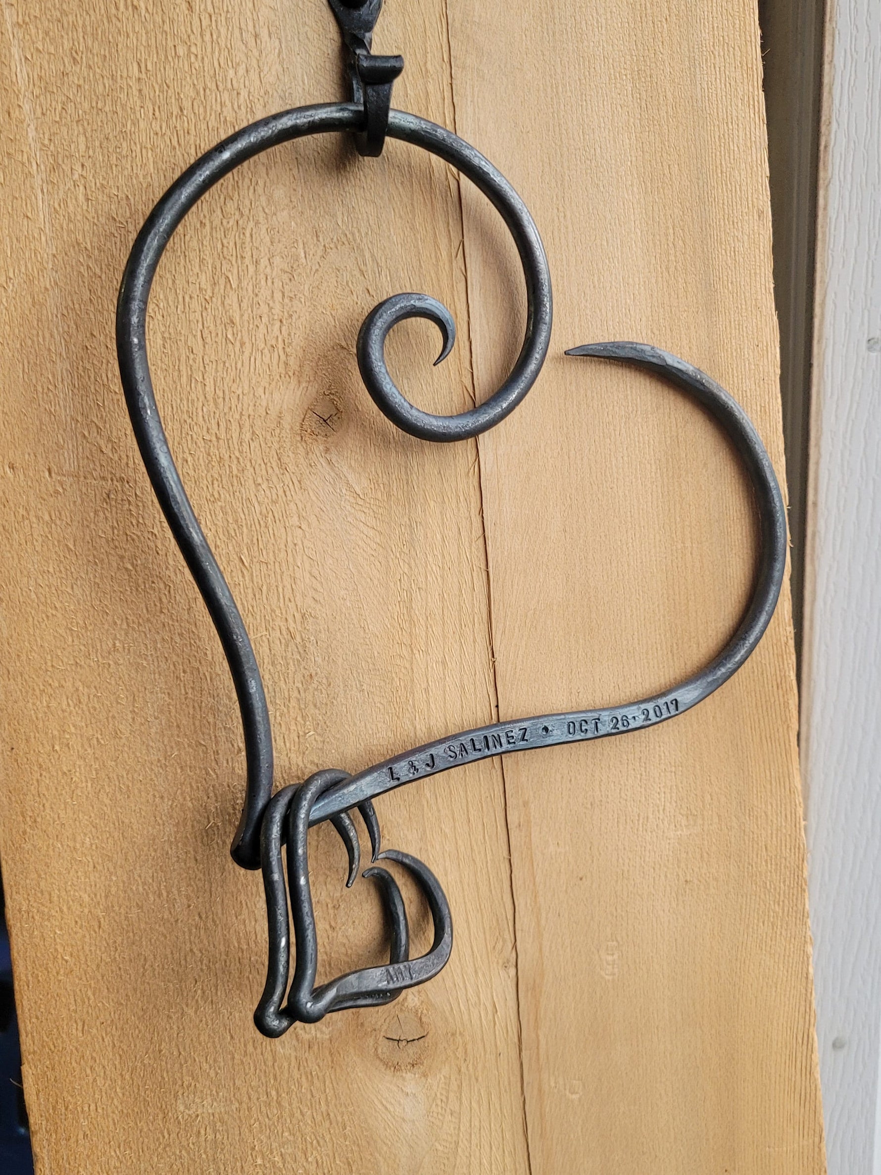 Forged Hearts Family Decor