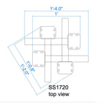 Straw Bundle End Table Base Table Legs Table Legs