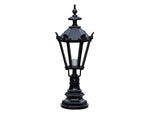 H 27 inch Cast Aluminum Pillar Post Light Lighting