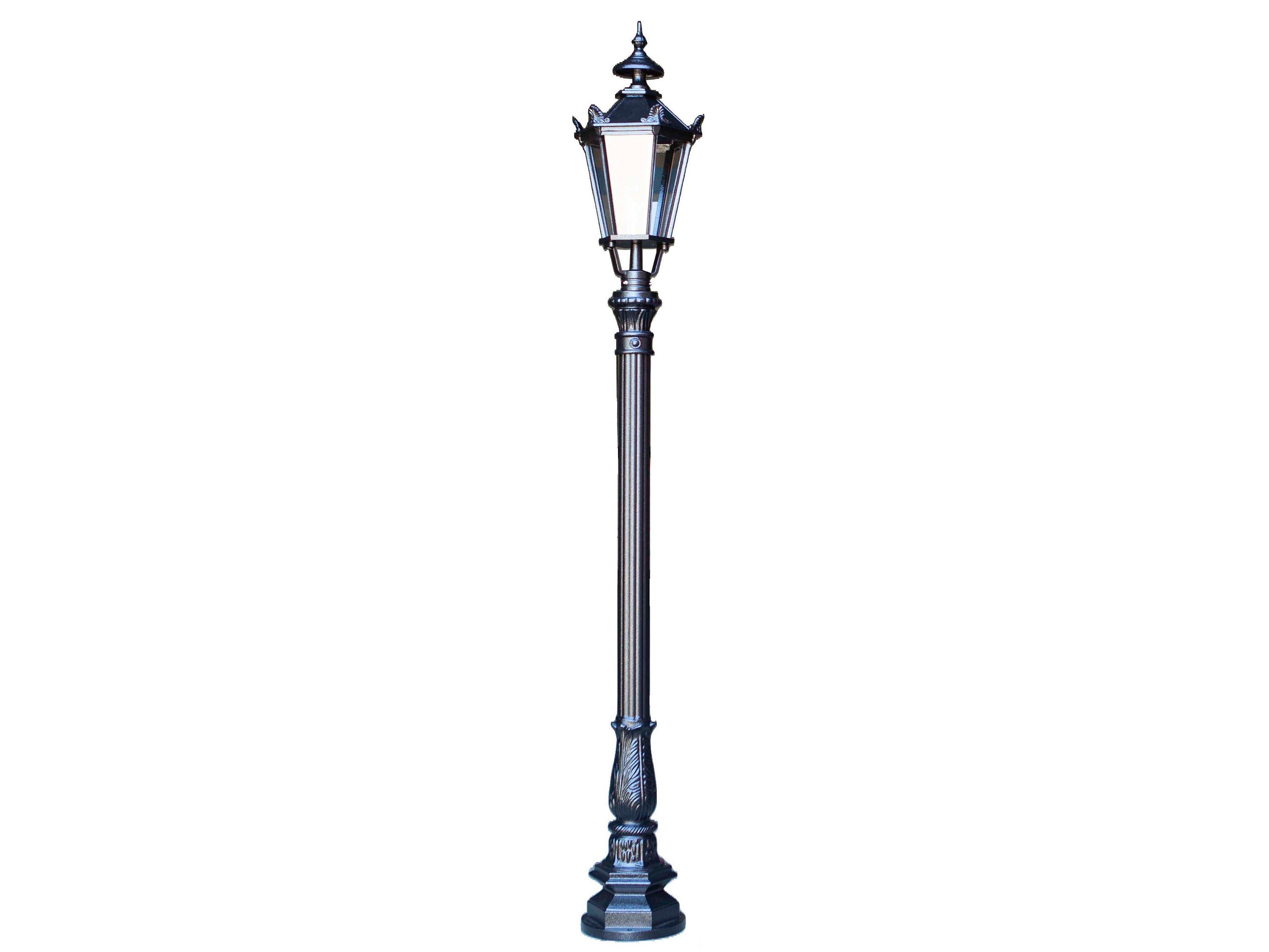 H 80 inch Cast Aluminum Post Light Table Legs