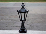 H 27 inch Cast Aluminum Pillar Post Light Lighting