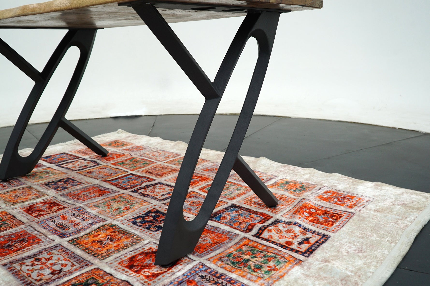 Modern Metal X-Shaped Table Legs Table Legs Table Legs