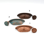 Copper Baroque Cup Pull Cabinet Knobs & Handles Drawer Pull