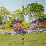 Daisy Bucket Rain Chain Rain Chains