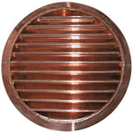 Copper Round Circle Louver Gable Wall Vent Vents Home Accessary