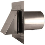 Stainless Steel Dryer Exhaust Vent (4" - 12") Vents & Flues Home Accessary