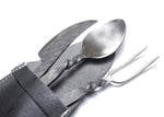 Hand Forged Medieval Cutlery Set Flatware Utensil