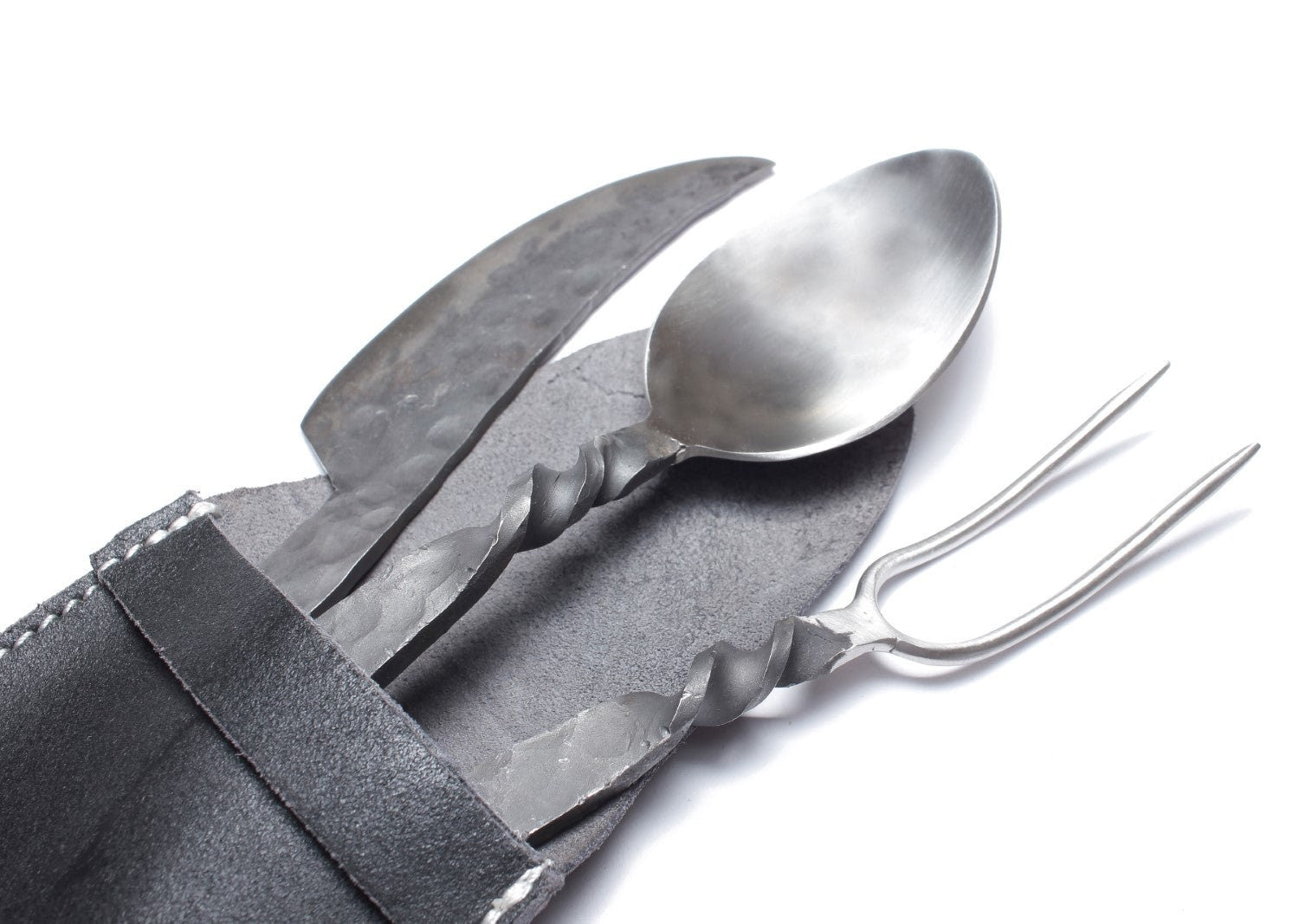 Hand Forged Medieval Cutlery Set Flatware Utensil
