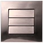 Stainless Steel Low Profile Louvered Dryer Vent - Exhaust Vent (4"-12") Vents Home Accessary