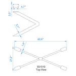 Butterfly Shape Dining Table Legs Table Legs Table Legs