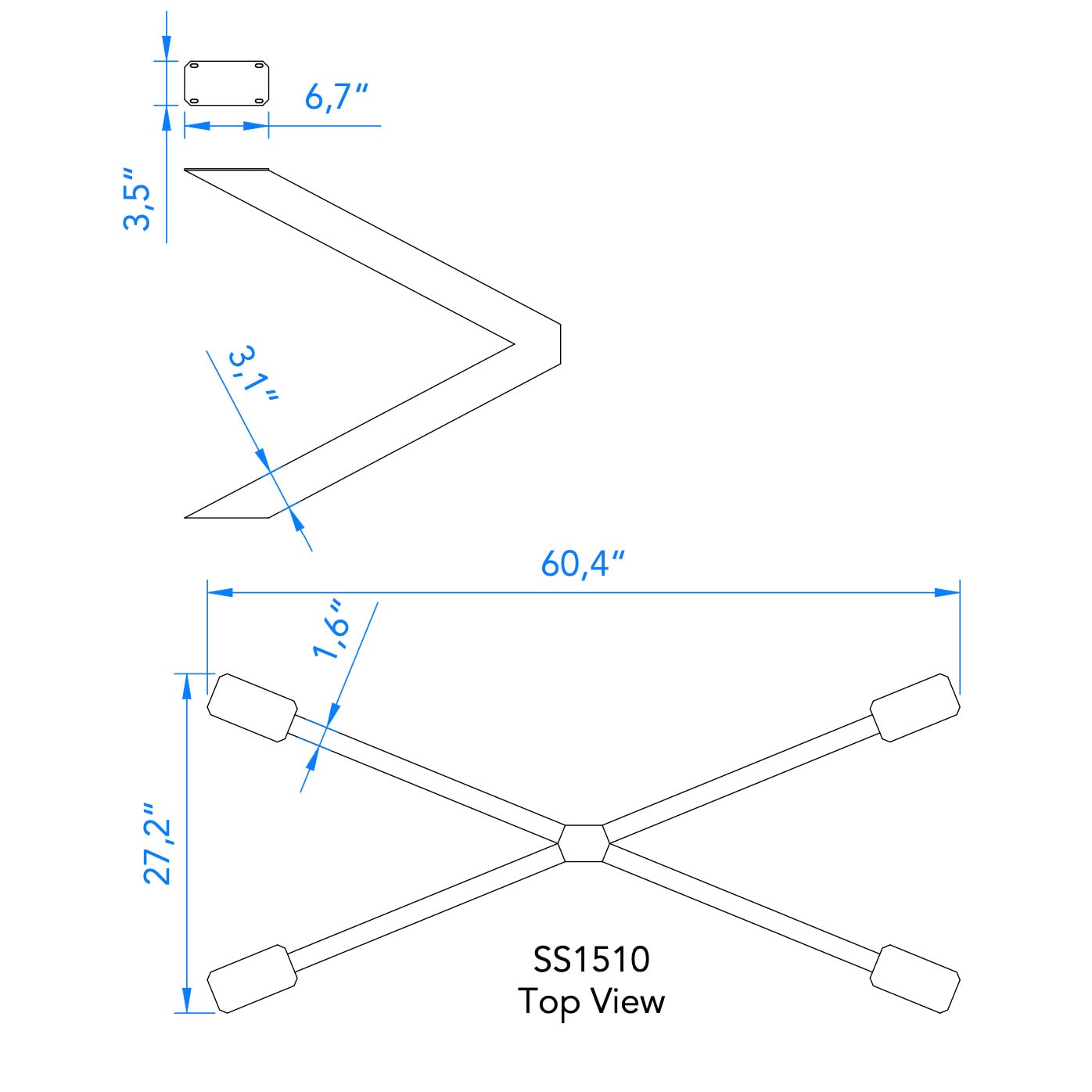 Butterfly Shape Dining Table Legs Table Legs Table Legs