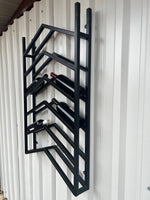 Wine Lover's Dream: Wall-Mounted Metal Wine Rack Wine Racks