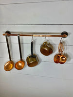 Copper Pot Rack