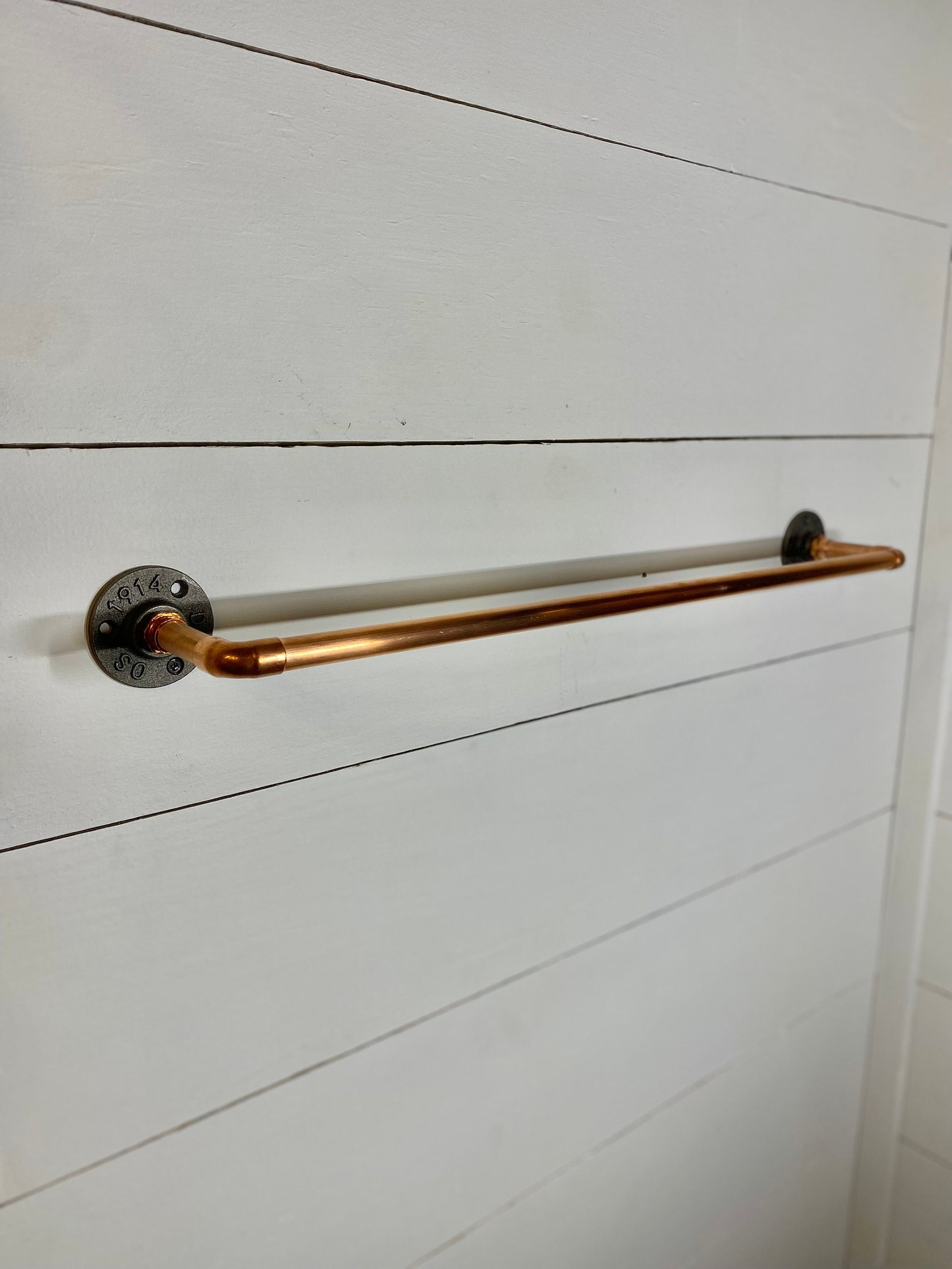 Copper Pot Rack