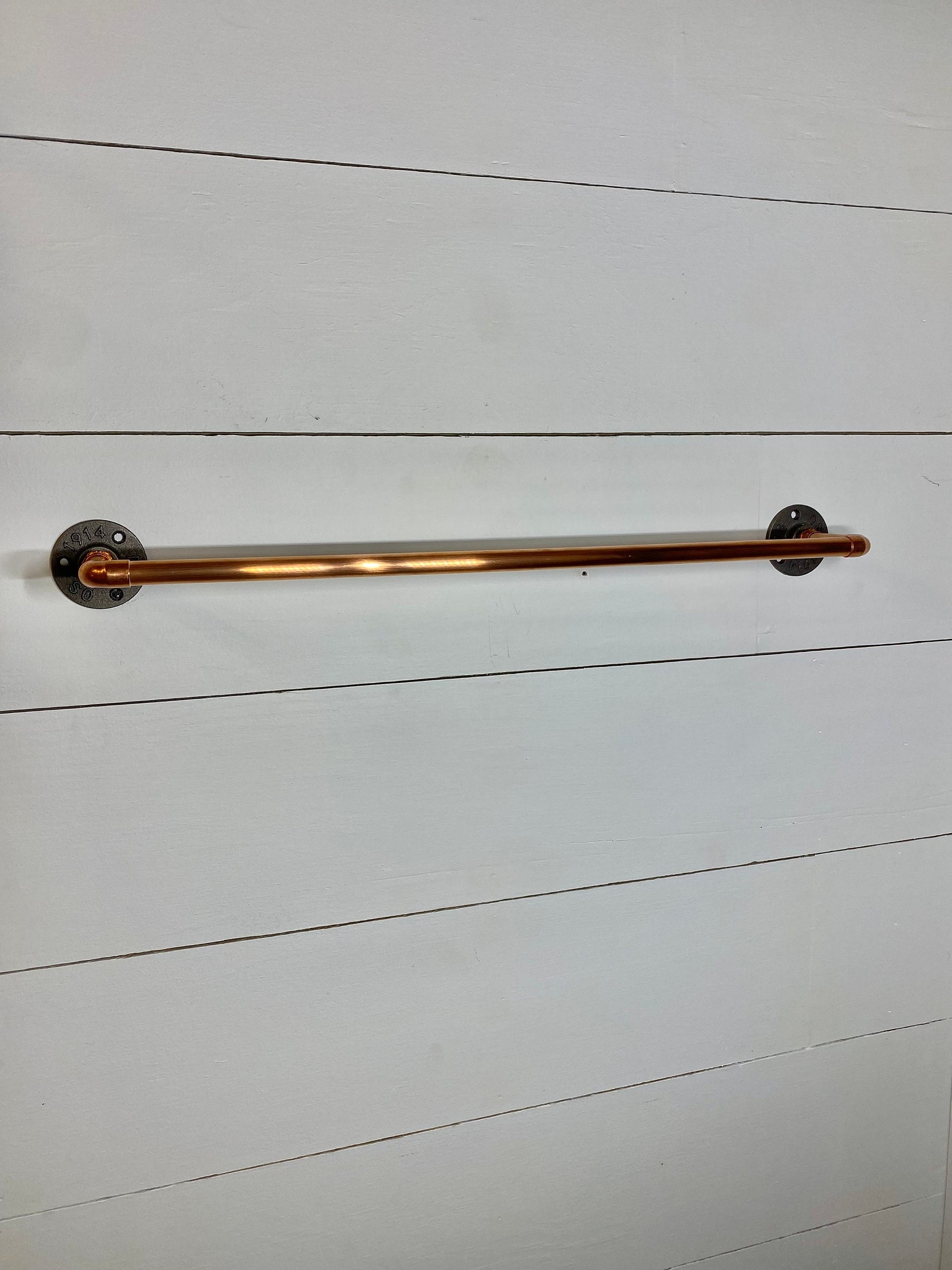 Copper Pot Rack
