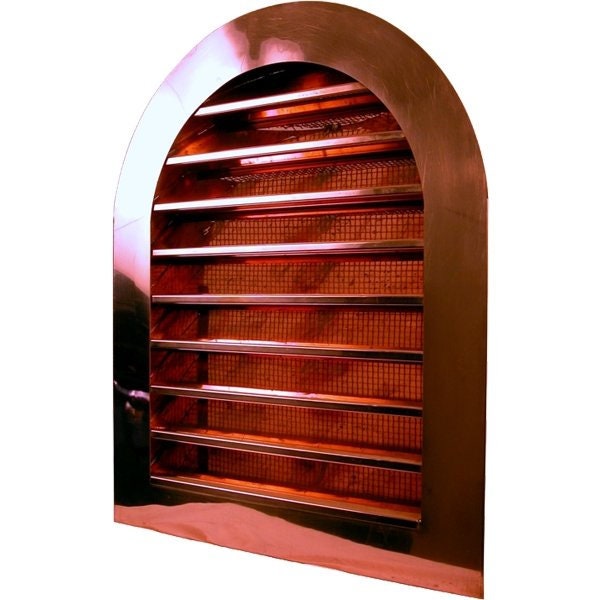 Copper Louvered Gable Wall Vent Vents Home Accessary