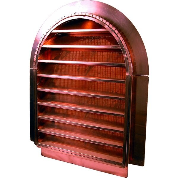 Copper Louvered Gable Wall Vent Vents Home Accessary