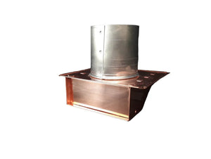 Copper Under Eave Soffit Vent - Old West Iron