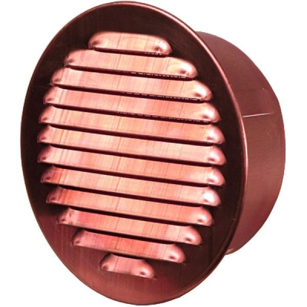 Round Copper Soffit Vent With Screen Vents & Flues Home Accessary