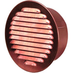 Round Copper Soffit Vent With Screen Vents & Flues Home Accessary