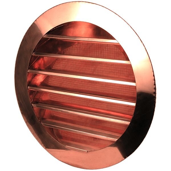 Copper Round Circle Louver Gable Wall Vent Vents Home Accessary