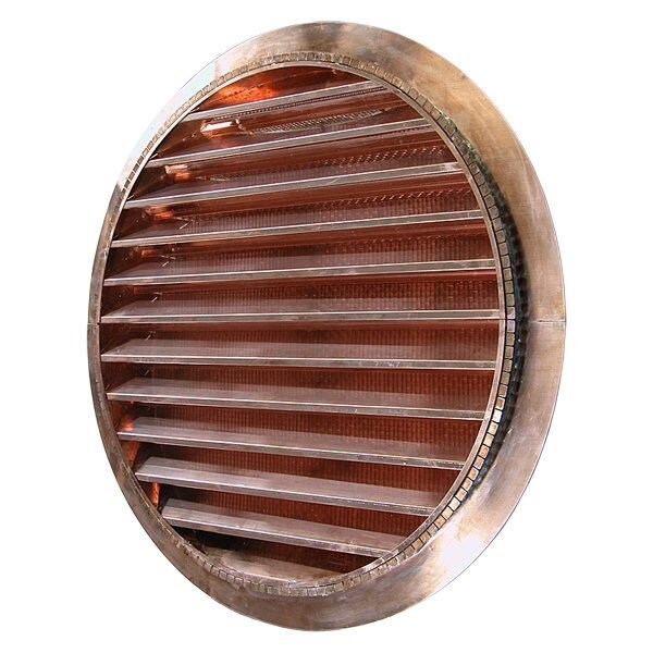 Copper Round Circle Louver Gable Wall Vent Vents Home Accessary
