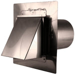 Stainless Steel Dryer Exhaust Vent (4" - 12") Vents & Flues Home Accessary
