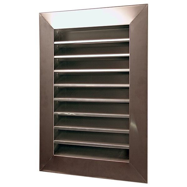Stainless Steel Louvered Gable End Vent Vents Home Accessary