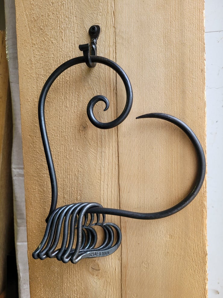 Forged Hearts Family Decor