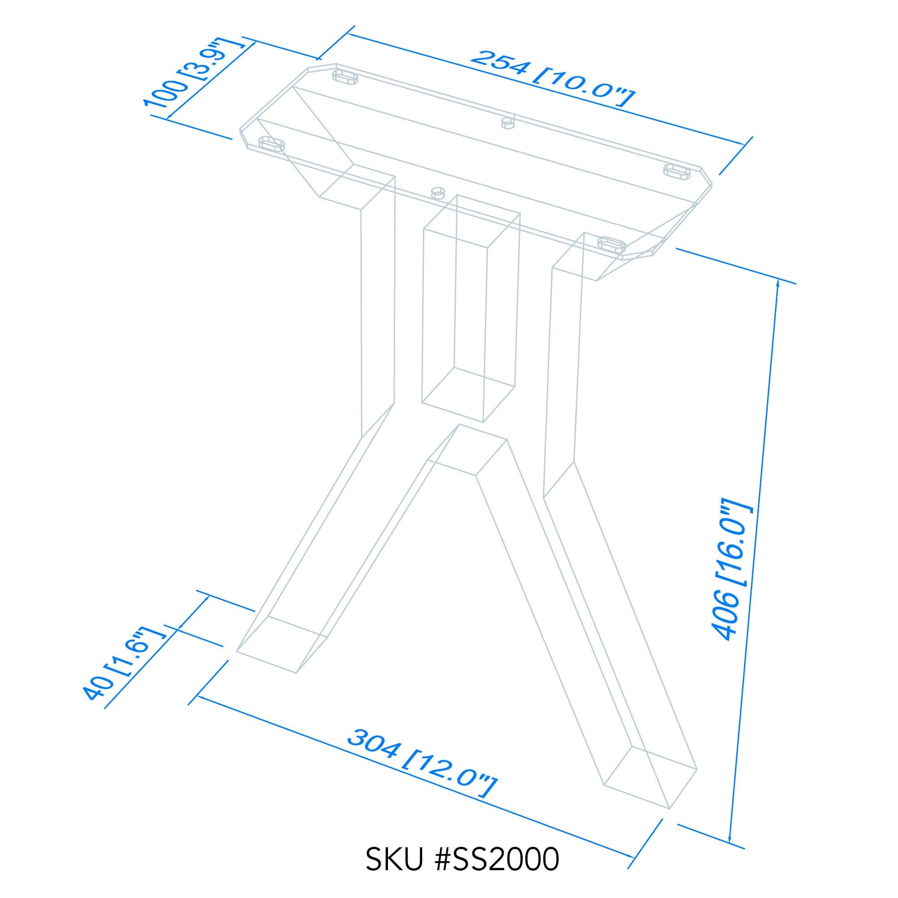 Wishbone Shaped Bench Legs or Narrow Coffee Table Legs Table Legs Table Legs