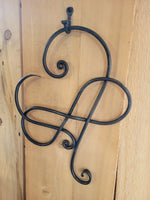 Iron Infinity Heart Wall Art Decor