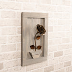 Framed Bronze Rose Decor Gift