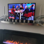 Stainless Steel Oval Floating Shelf Shelves shelving